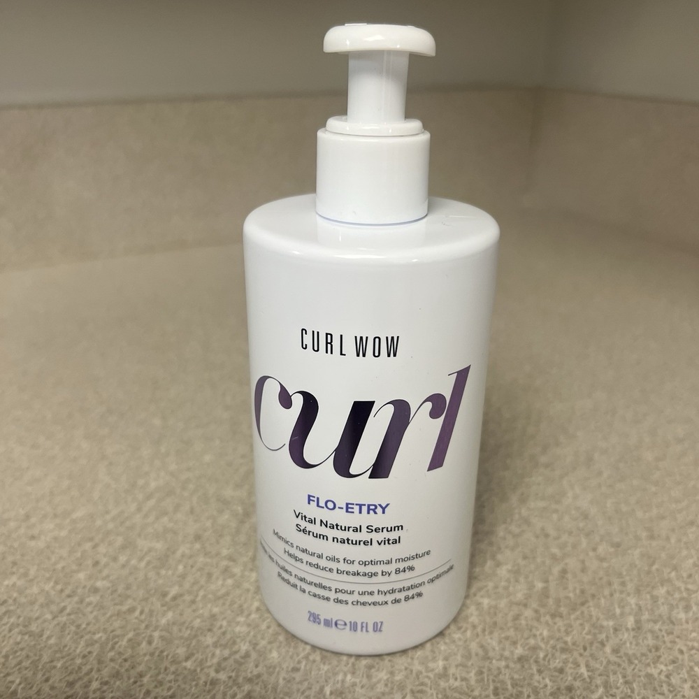 Color Wow Curl Wow Flo-Etry Vital Naturalβ Serum 10 Oz New Without Box